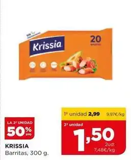 Alimerka Krissia - barritas oferta