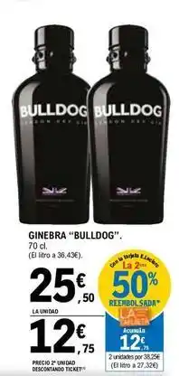 E.Leclerc Bulldog - ginebra oferta