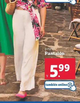 Lidl Pantalón oferta