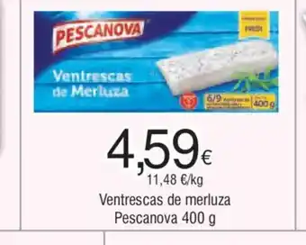 FROIZ Ventrescas de merluza Pescanova 400 g oferta