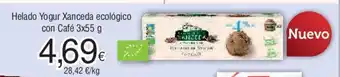 FROIZ Helado Yogur Xanceda ecológico con Café 3x55 g oferta