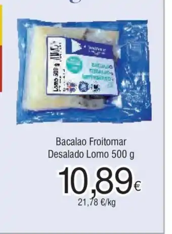FROIZ Bacalao Froitomar Desalado Lomo 500 g oferta