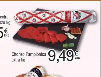 Froiz Chorizo Pamplonica extra kg oferta