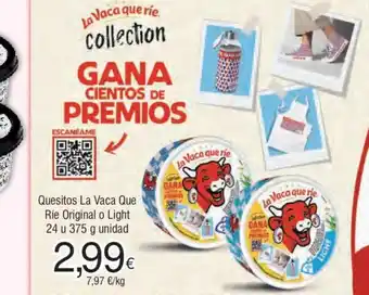 FROIZ Quesitos La Vaca Que Ríe Original o Light oferta