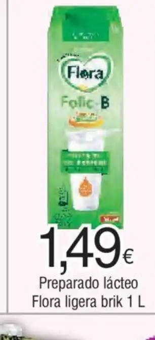 FROIZ Preparado lácteo Flora ligera brik 1 L oferta