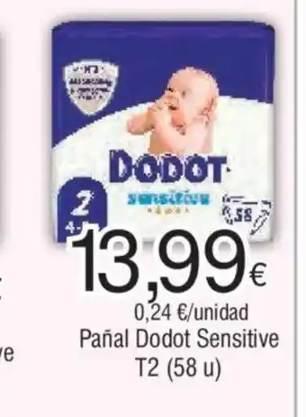 Froiz Pañal Dodot Sensitive T1 (44 u) oferta