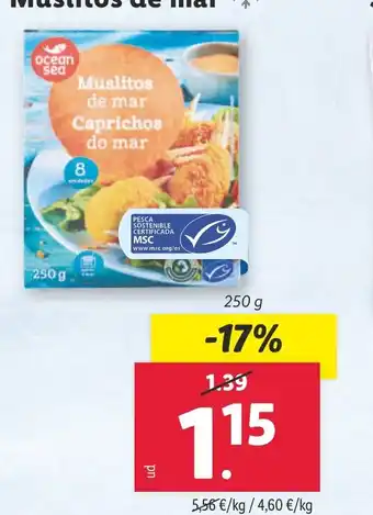 Lidl Muslitos de mar oferta