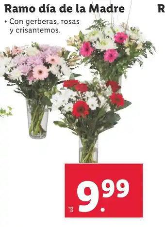 Lidl Ramo día de la Madre oferta