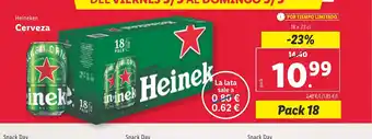 Lidl Heineken Cerveza oferta