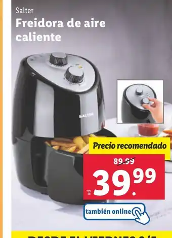 Lidl Freidora de aire caliente oferta