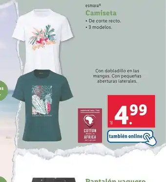 Lidl Camiseta oferta
