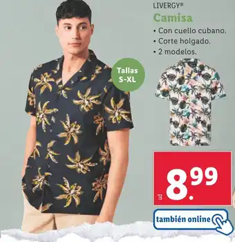 Lidl LIVERGY Camisa oferta