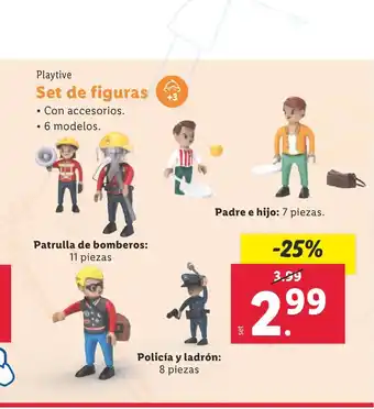 Lidl Set de figuras oferta