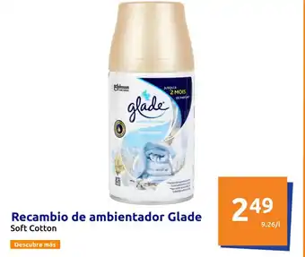 Action Recambio de ambientador Glade oferta