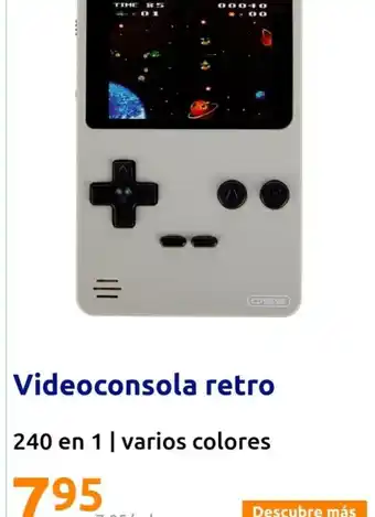 Action Videoconsola retro oferta