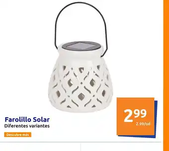 Action Farolillo Solar oferta