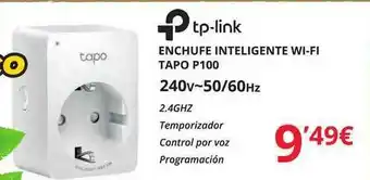Dynos Informática Tp-link Enchufe Inteligente Wi-fi Tapo P100 oferta
