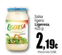 Unide Supermercados Ligeresa - salsa ligera oferta