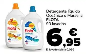 Supeco Flota - detergente líquido oceánico o marsella oferta