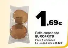 Supeco Eurofrits - pollo empanado oferta