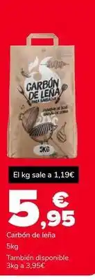 Supeco Carbón de leña oferta