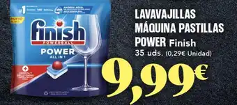 Gadis Finish - lavavajillas máquina pastillas power oferta