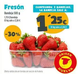 AhorraMas Fresón oferta