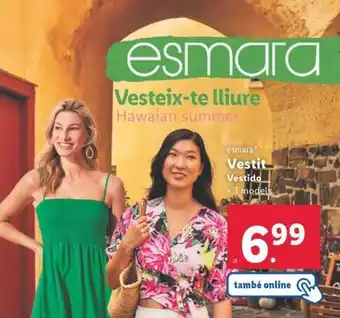 Lidl Esmara - vestido oferta