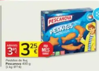 Consum Pescanova - peskitos de lluç oferta