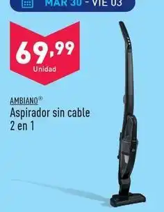 ALDI Ambiano - aspirador sin cable oferta