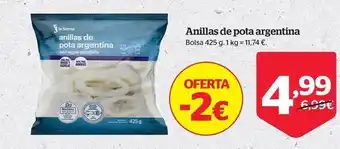 La Sirena Anillas de pota argentina oferta