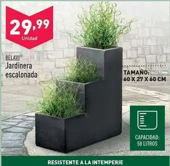 ALDI Belavi - jardinera escalonada oferta