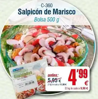 Abordo Salpicón de marisco oferta