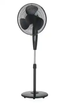 Brico Depôt Ventilador de pie negro Ø 40 cm con mando a distancia oferta