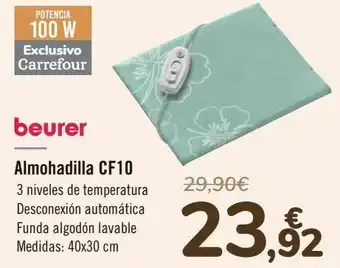 Samsung Beurer almohadilla cf10 oferta