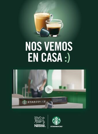 Alcampo Cápsulas de café starbucks oferta