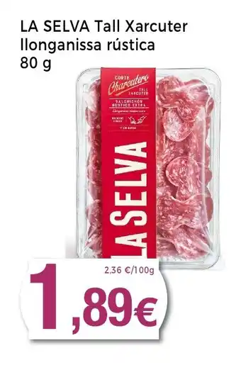 Keisy LA SELVA Tall Xarcuter llonganissa rústica oferta