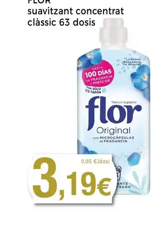 Keisy FLOR suavitzant concentrat clàssic 63 dosis oferta