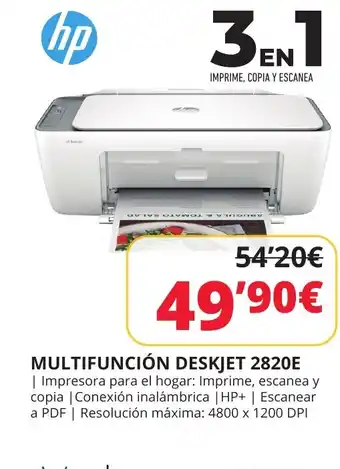 Dynos Informática MULTIFUNCIÓN DESKJET 2820E oferta