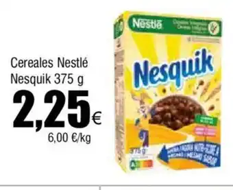 FROIZ Cereales Nestlé Nesquik 375 g oferta