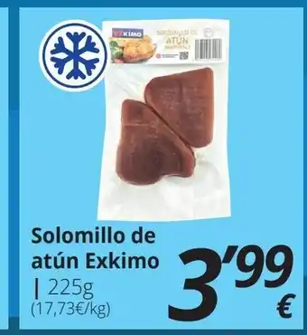 Supermercados MAS Solomillo de atún Exkimo oferta