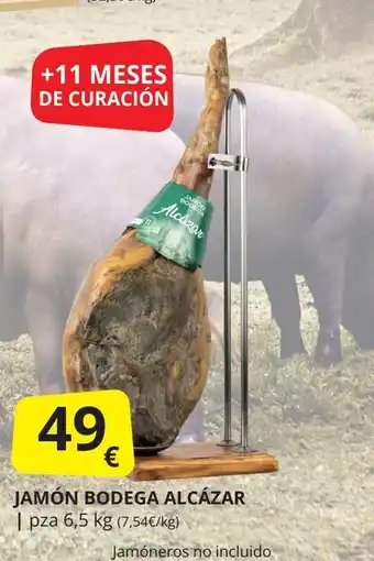 Supermercados MAS JAMÓN BODEGA ALCÁZAR oferta