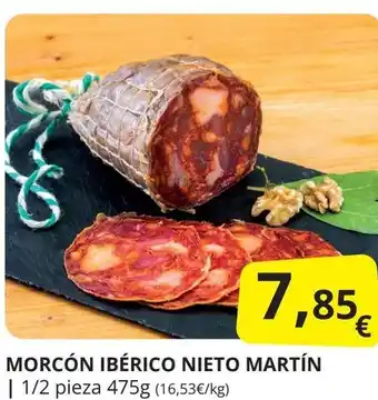 Supermercados MAS MORCÓN IBÉRICO NIETO MARTÍN oferta