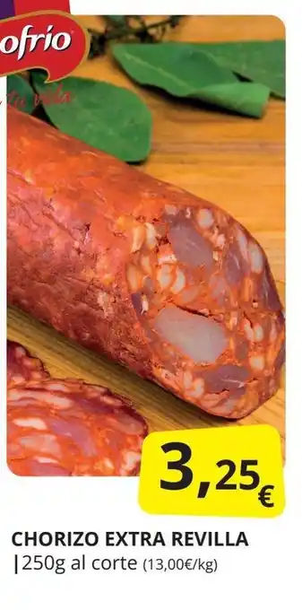 Supermercados MAS CHORIZO EXTRA REVILLA oferta