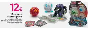 Bakugan starter pack 3 bolas