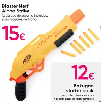 Blaster Nerf Alpha Strike