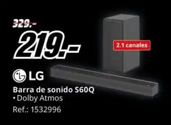 MediaMarkt Barra de sonido S60Q oferta