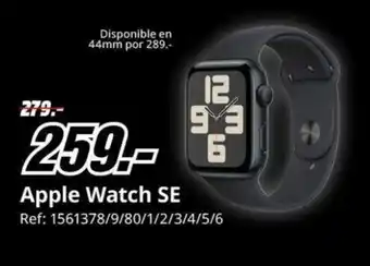 MediaMarkt Apple Watch SE oferta