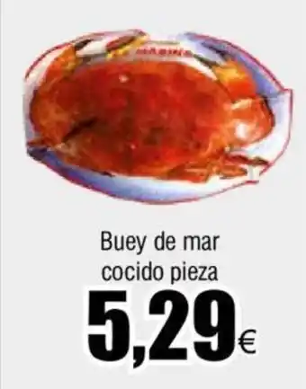 FROIZ Buey de mar cocido pieza oferta