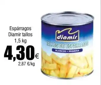 FROIZ Espárragos Diamir tallos 1,5 kg oferta